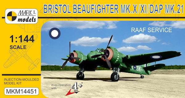 Mark I Models MKM14451 Beaufighter Mk.X/XI/21 RAAF 1:144