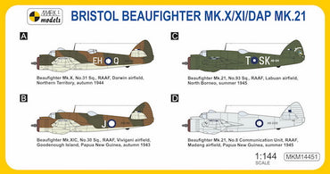 Mark I Models MKM14451 Beaufighter Mk.X/XI/21 RAAF 1:144
