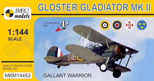 Mark I Models MKM14453 1:144 Gloster Gladiator Mk.II Gallant Warrior