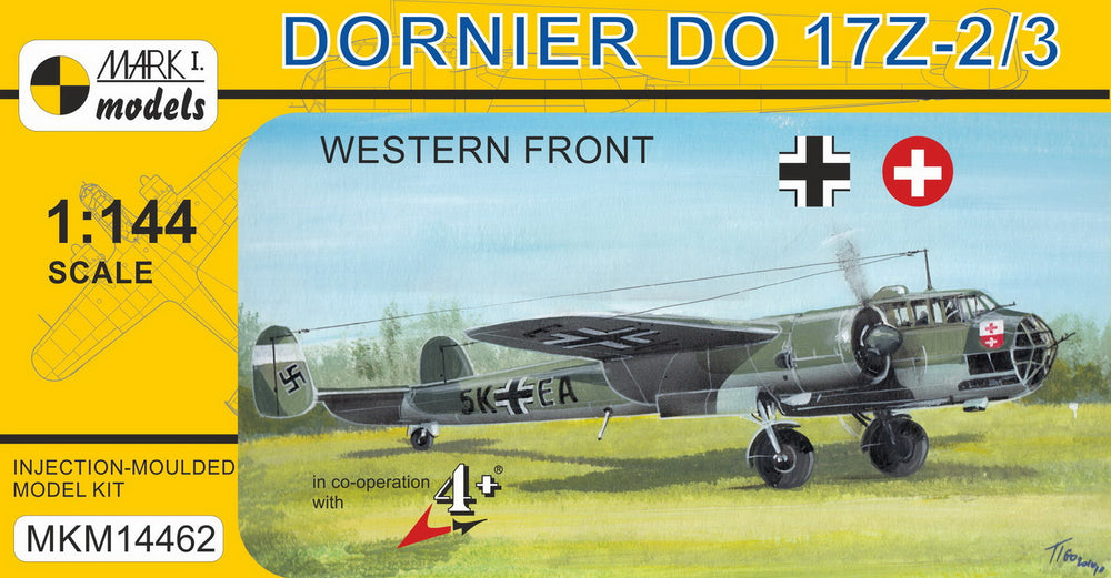 Mark I Models MKM14462 Dornier Do-17Z-2/3 Western Front 1:144
