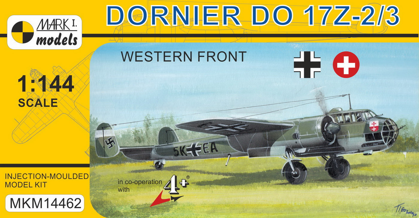 Mark I Models MKM14462 Dornier Do-17Z-2/3 Western Front 1:144