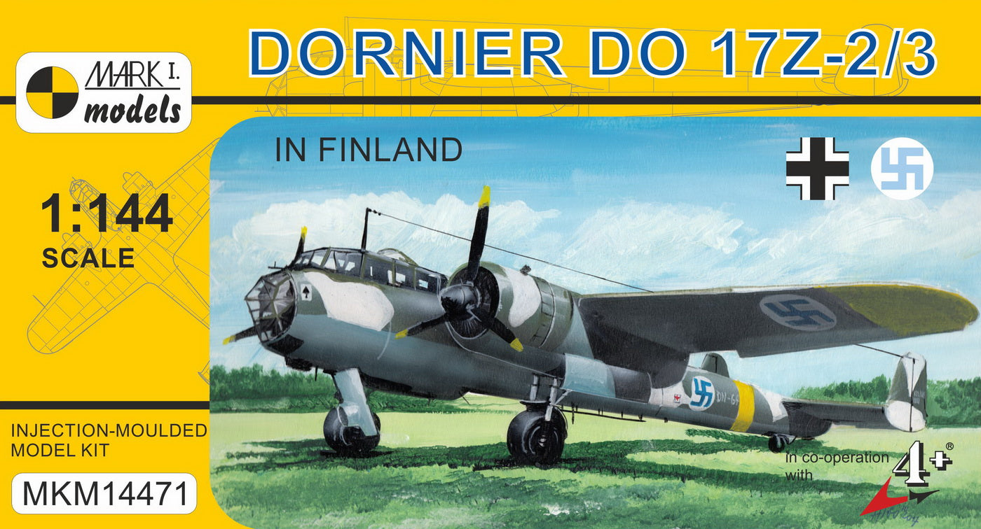 Mark I Models MKM14471 Dornier Do-17Z-2/3 Finland Service 1:144