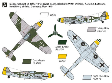 Mark I Models MKM14472N 1:144 Messerschmitt Bf-109G-10 'Late Gustav'