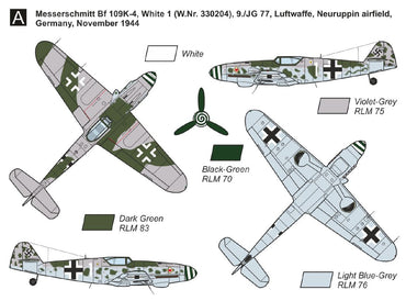 Mark I Models MKM14474N 1:144 Messerschmitt Bf-109K-4 'Kurfurst'