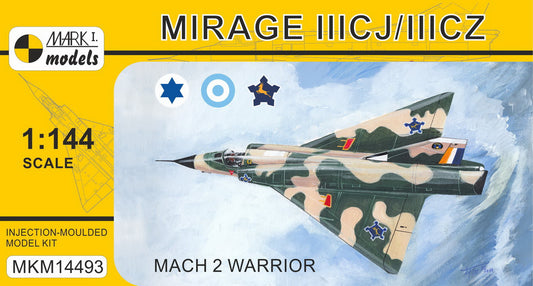 Mark I Models MKM14493 1:144 Dassault_Mirage IIICJ/CZ 'Mach 2 Warrior'