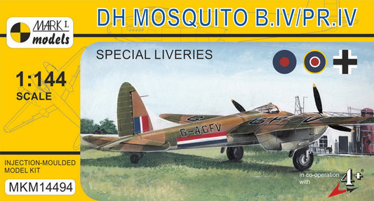 Mark I Models MKM14494 1:144 de Havilland Mosquito B.IV/PR.IV 'Special Liveries'
