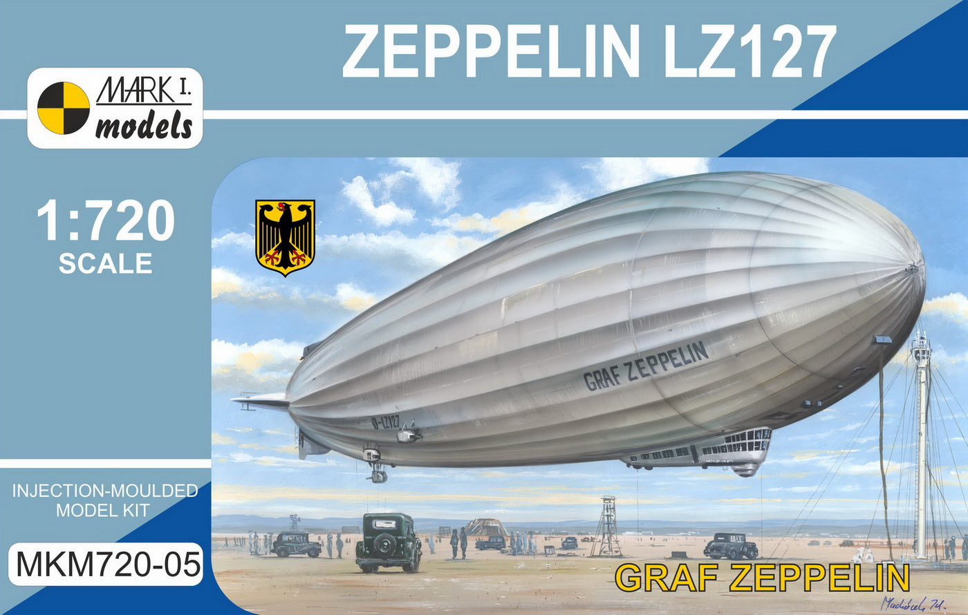Mark I Models MKM720-05 1:720 Zeppelin LZ127 Graf Zeppelin