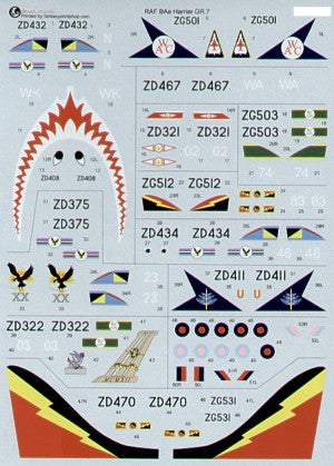 Model Alliance ML48102 1:48 BAe Harrier GR.7