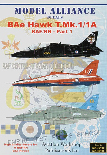 Model Alliance ML48105 1:48 BAe Hawk T.1