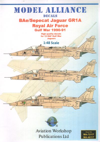 Model Alliance ML48117 1:48 Sepecat Jaguar GR.1 Desert Storm