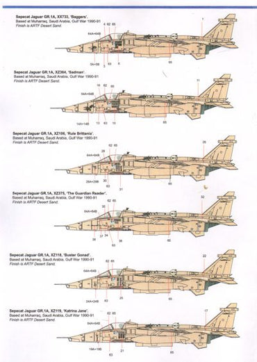 Model Alliance ML48117 1:48 Sepecat Jaguar GR.1 Desert Storm