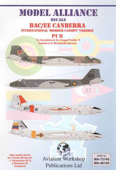 Model Alliance ML48140 1:48 BAC/EE Canberra Part II