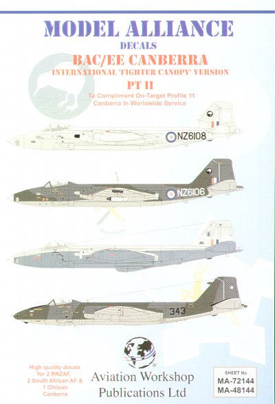 Model Alliance ML48144 1:48 BAC/EE Canberra B
