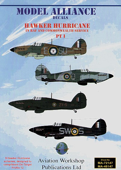 Model Alliance ML48147 1:48 Hawker Hurricane in RAF & Commonwealth Service Pt 1