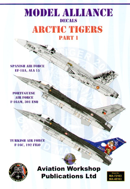 Model Alliance ML48163 1:48 NATO Tiger Meet 2007