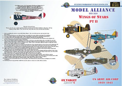 Model Alliance ML48191 1:48 Wings Of Stars Part 2
