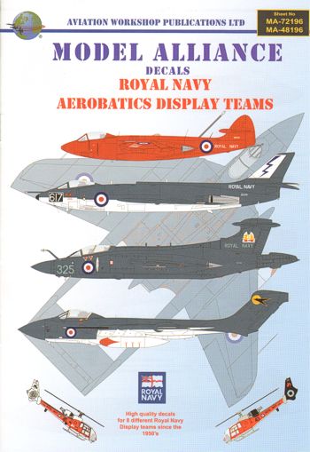 Model Alliance ML48196 RN Aerobatic Teams Hawker Sea Hawk 1:48
