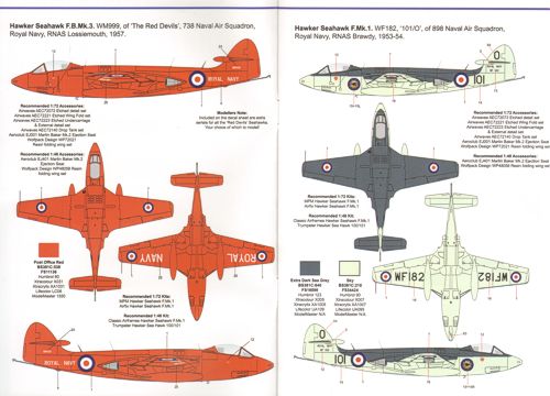 Model Alliance ML48196 RN Aerobatic Teams Hawker Sea Hawk 1:48