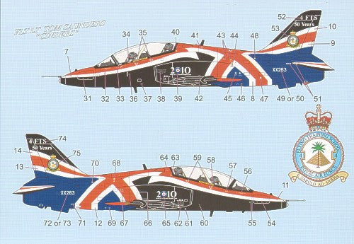 Model Alliance ML48200 1:48 The RAF 2010 display BAe Hawk T.1