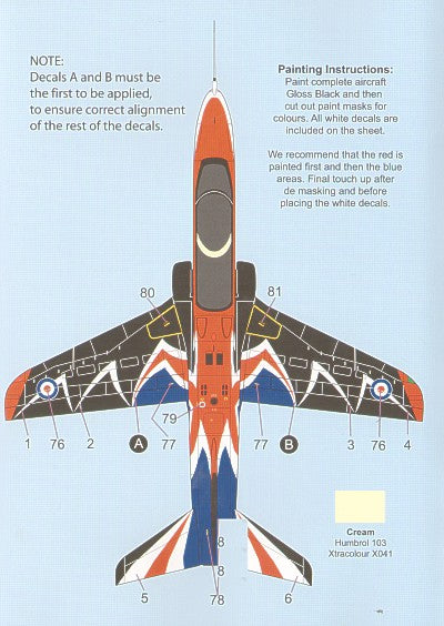 Model Alliance ML48200 1:48 The RAF 2010 display BAe Hawk T.1