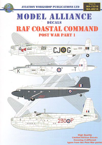 Model Alliance ML48210 1:48 RAF Coastal Command Post War Pt 1
