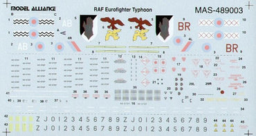 Model Alliance ML489003 1:48 Eurofighter EF-2000 Typhoon T.1