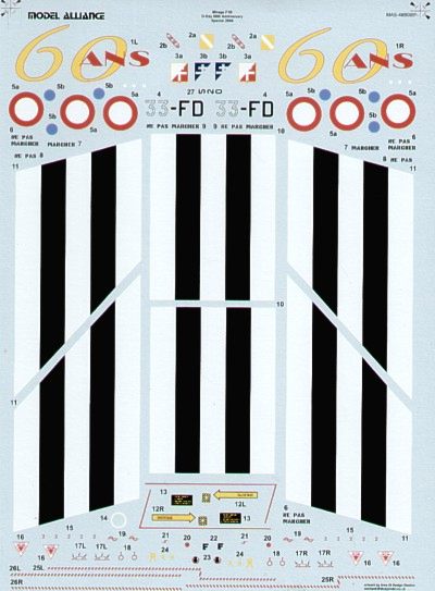 Model Alliance ML489009 Mirage F.1B D-Day 60th Anniv 1:48