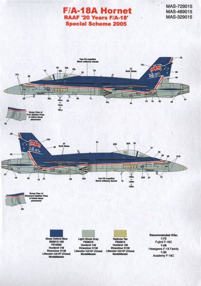 Model Alliance ML489015 1:48 McDonnell-Douglas F/A-18A Hornet