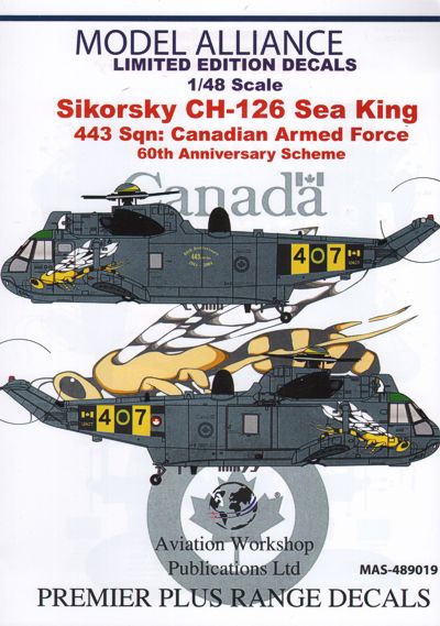 Model Alliance ML489019 1:48 Sikorsky CH-124 Sea King