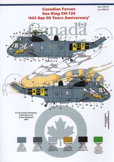 Model Alliance ML489019 1:48 Sikorsky CH-124 Sea King