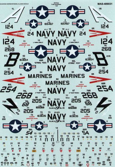 Model Alliance ML489031 1:48 McDonnell-Douglas T-45A/C Goshawk