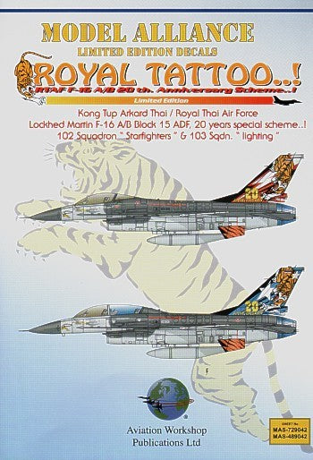Model Alliance ML489042 Royal Thai Air Force F-16 20th Anniv 1:48