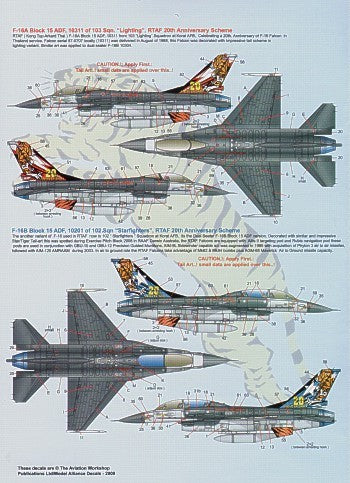 Model Alliance ML489042 Royal Thai Air Force F-16 20th Anniv 1:48