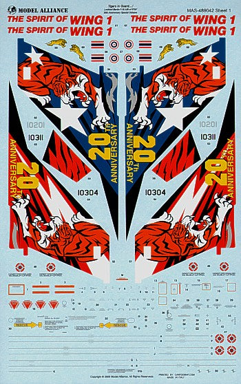Model Alliance ML489042 Royal Thai Air Force F-16 20th Anniv 1:48