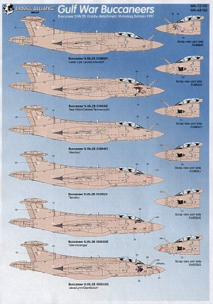 Model Alliance ML72100 1:72 Gulf War Blackburn Buccaneers 1991