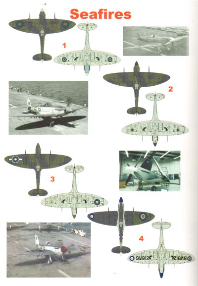 Model Alliance ML72118 1:72 On Target Seafires