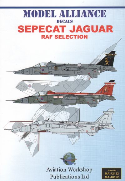 Model Alliance ML72122 Jaguar GR.1/GR.5 Multi-Scheme Decals 1:72