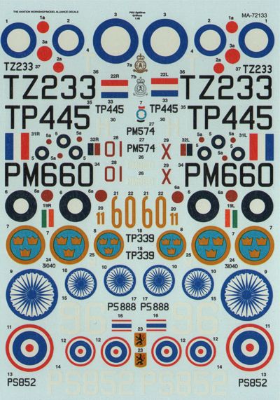 Model Alliance ML72133 1:72 Photo Reconnaisance Griffon Engined Spitfire