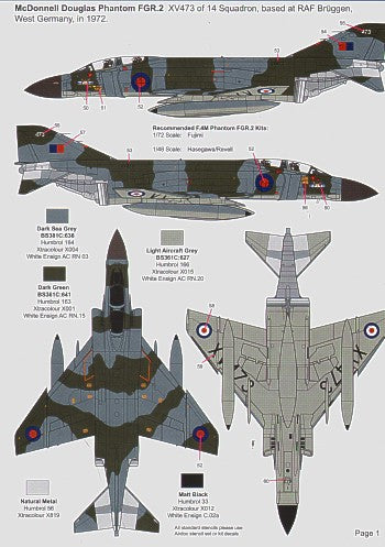 Model Alliance ML72187 1:72 RAF Germany 1970-75 part 2
