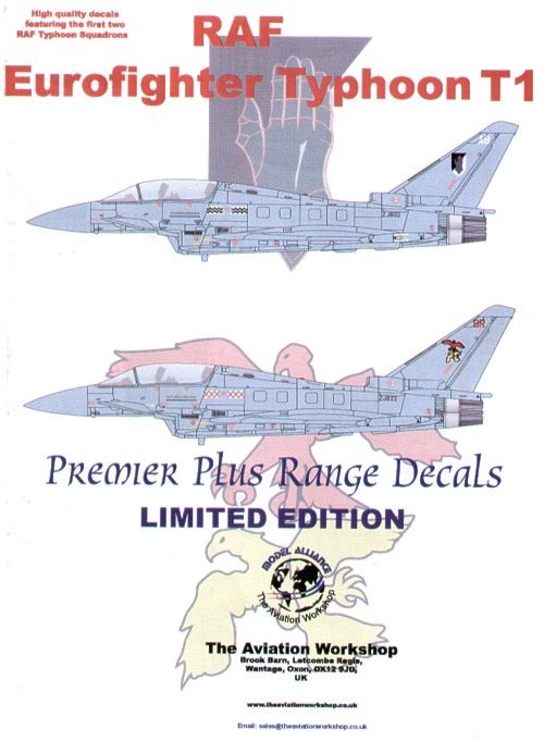 Model Alliance ML729003 1:72 Eurofighter EF-2000 Typhoon T.1