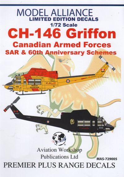 Model Alliance ML729005 1:72 Bell CH-146 Griffon Canadian Air Force
