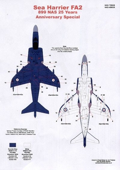 Model Alliance ML729008 1:72 BAe Sea Harrier FA.2