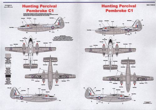 Model Alliance ML729013 1:72 Percival Pembroke C 1