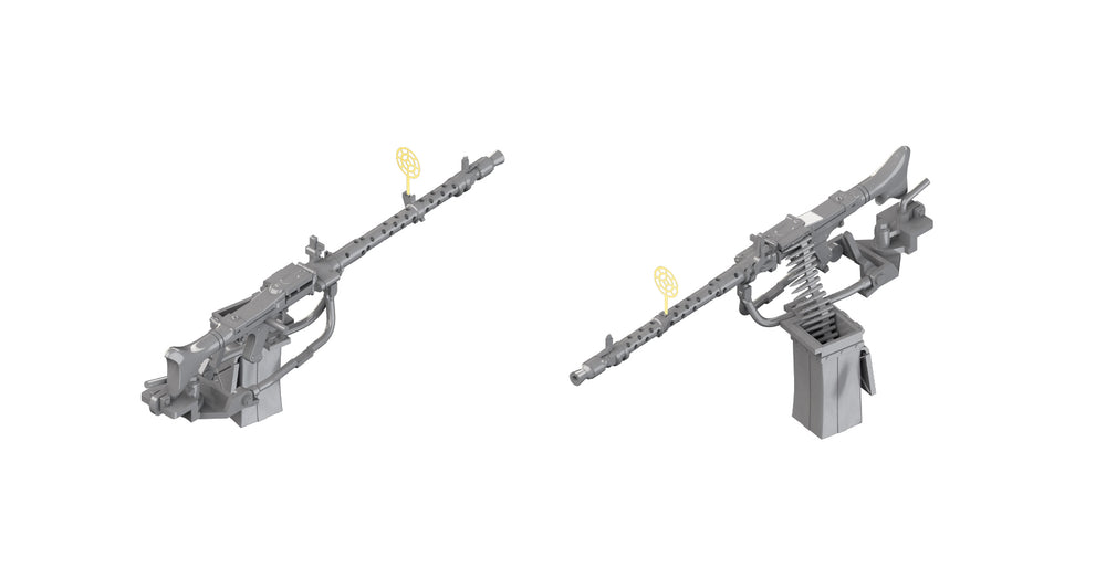 Mk.1 Design MM-35015 MG34 Machine Gun with Mount & Bipod 1:35