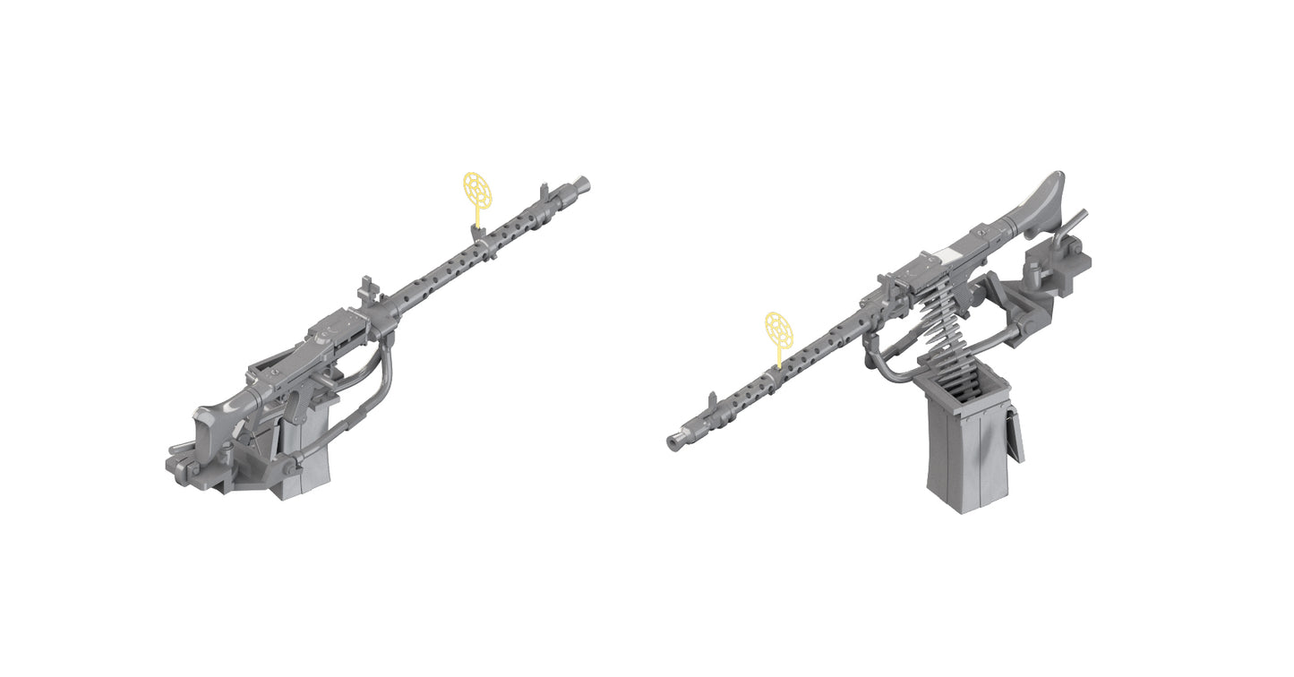 Mk.1 Design MM-35015 MG34 Machine Gun with Mount & Bipod 1:35