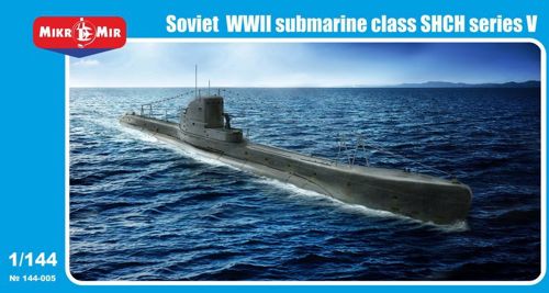 Mikro-Mir MM144-005 1:144 Soviet WWII submarine class SHCH series