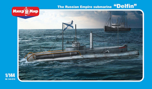 Mikro-Mir MM144-010 1:144 'Delfin' Soviet Empire Submarine