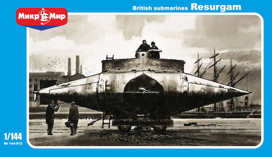 Mikro-Mir MM144-012 1:144 Resurgam British Submarine