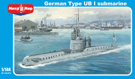 Mikro-Mir MM144-016 1:144 German Type UB 1 Submarine