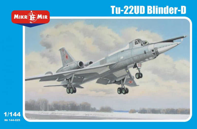 Mikro-Mir MM144-025 1:144 Tupolev Tu-22UD Blinder-D twin seater